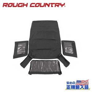 ROUGH COUNTRY] ステンレス製 延長ブレーキホース フロント＆リア