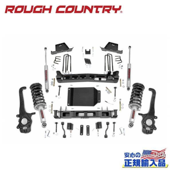 [ROUGH COUNTRY(ラフカントリー)正規輸入店]6インチリフトキット リフトストラット・プ...