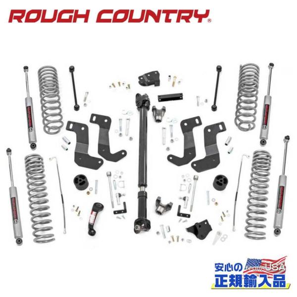 [ROUGH COUNTRY(ラフカントリー)正規品]6インチリフトキット プレミアムN3 ジープ ...