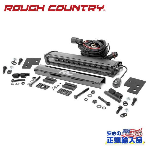 [ROUGH COUNTRY(ラフカントリー)正規品]フロントバンパー/12インチLEDバンパーキッ...