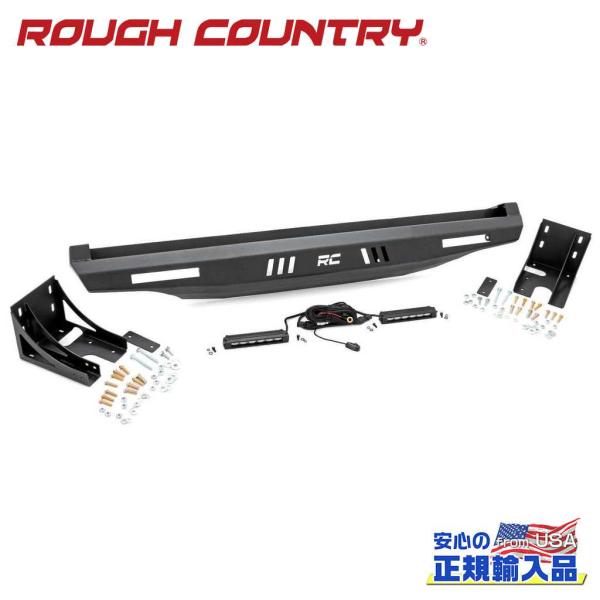 [ROUGH COUNTRY(ラフカントリー)正規品]リアバンパー 6インチライトバー付き CAN-...