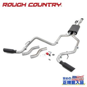 [ROUGH COUNTRY(ラフカントリー)正規品]キャットバック マフラー 4.6L/5.7L用 トヨタ タンドラ/96012