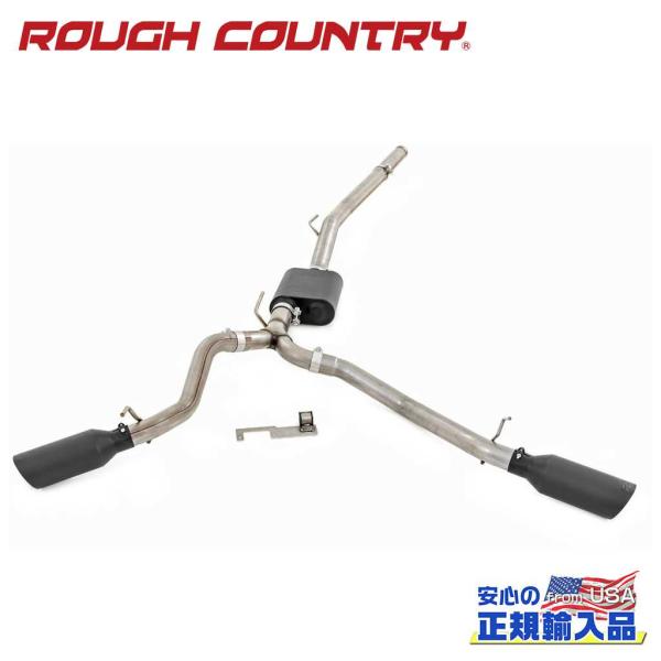 [ROUGH COUNTRY(ラフカントリー)正規品]キャットバック マフラー 3.6L用 Jeep...