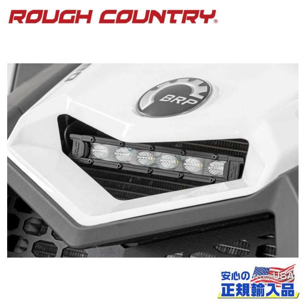 [ROUGH COUNTRY(ラフカントリー)正規品]6インチ LEDライトバー カウルマウント用 ...
