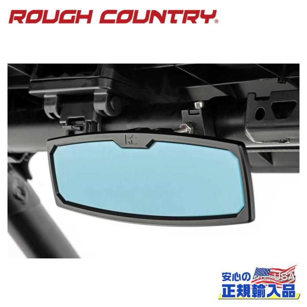 [ROUGH COUNTRY(ラフカントリー)正規品]UTV バックミラー 30×8.5cm 汎用/...