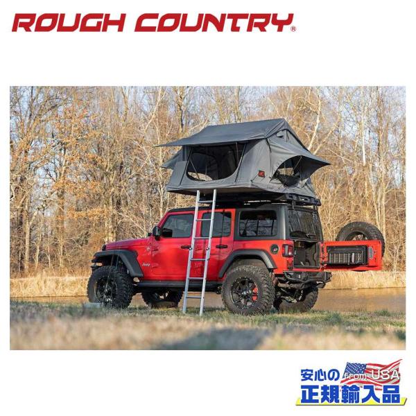 [ROUGH COUNTRY(ラフカントリー)正規品]ルーフトップテント 標準はしご付き 汎用/99...