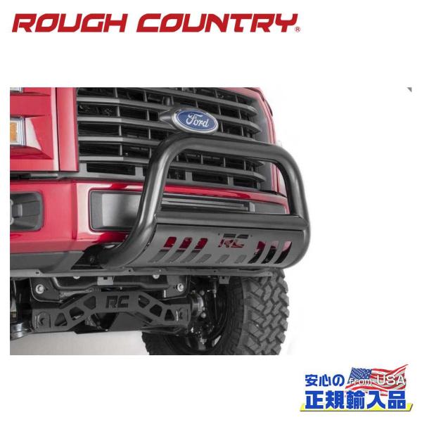 [ROUGH COUNTRY(ラフカントリー)正規品]ブルバー ブラック FORD フォード F-1...