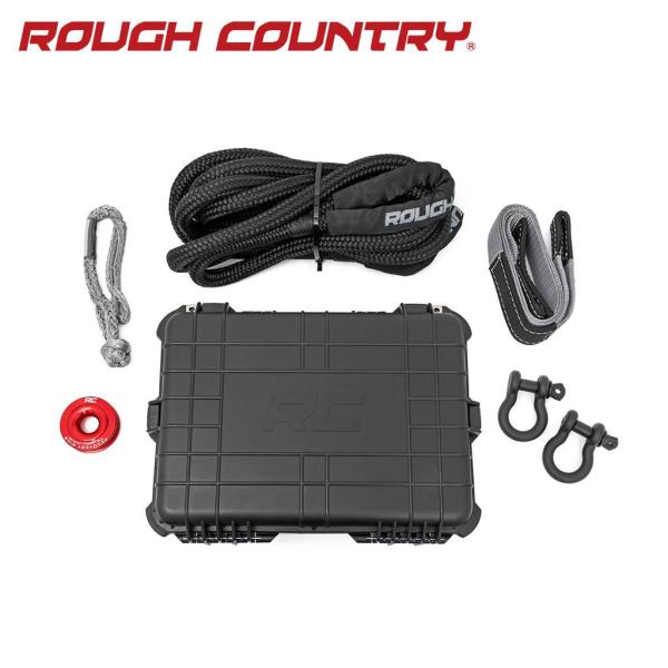 [ROUGH COUNTRY 正規品] ウインチリカバリーキット シンセティックロープ専用 / RS...