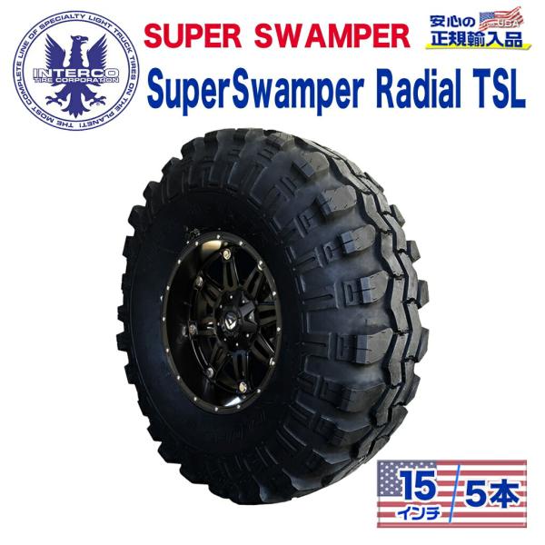 [INTERCO TIRE インターコタイヤ]タイヤ5本 super swamper スーパースワン...