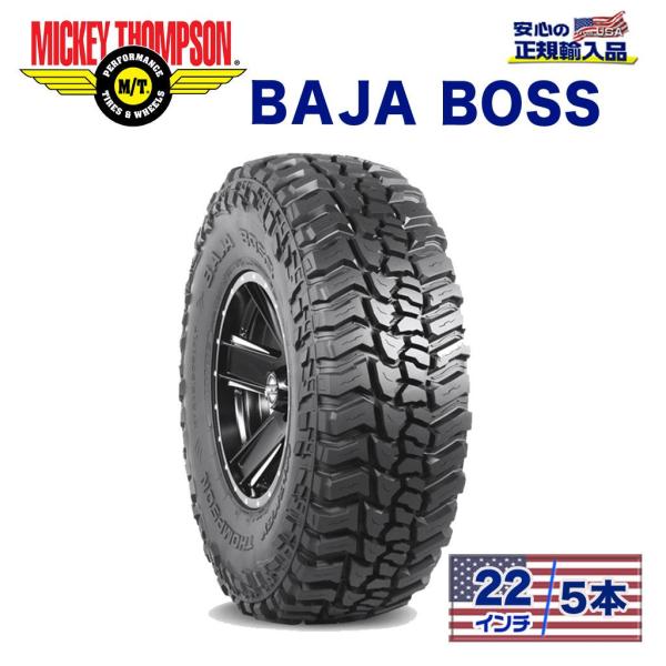 [MICKEY THOMPSON ミッキートンプソン] タイヤ5本 BAJA BOSS (バハボス)...
