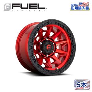 [FUEL OFFROAD(フューエル)]16インチアルミホイール 5本セット D695 COVER...