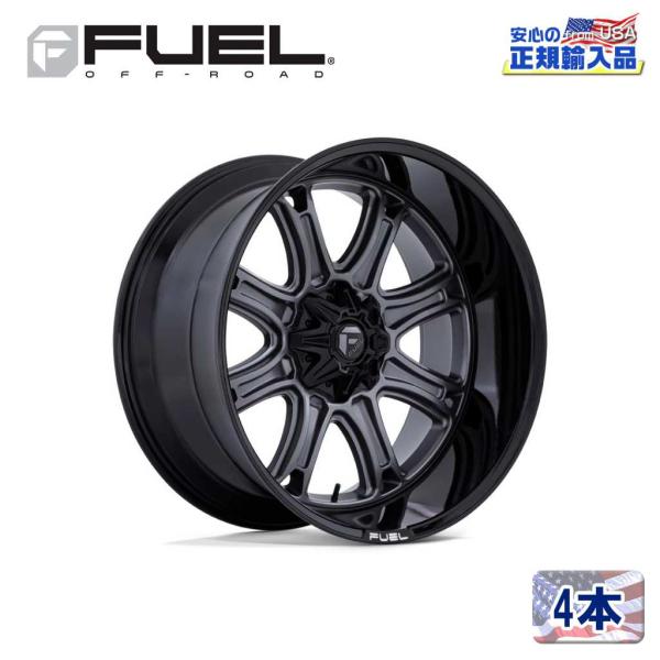 [FUEL OFFROAD(フューエルオフロード)正規代理店]24インチアルミホイール 4本 24×...