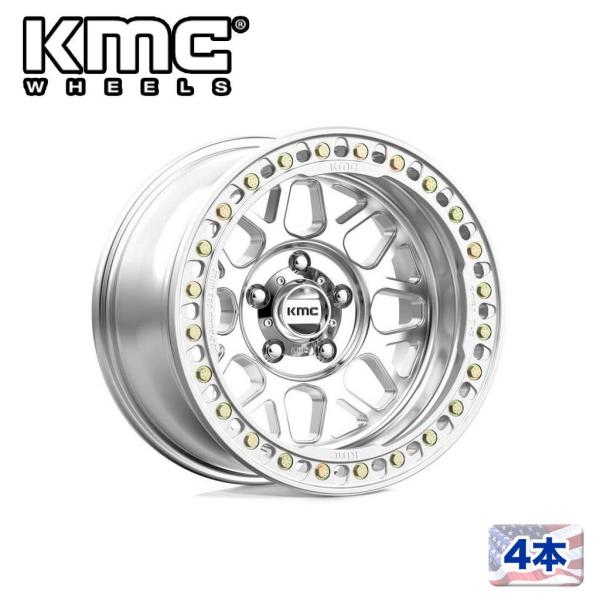 [KMC(ケーエムシー)] 18インチアルミホイール 4本 KM235 GRENADE CRAWL ...