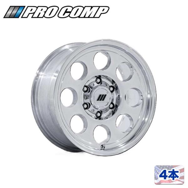 [PRO COMP 正規品] 16インチアルミホイール 4本 PA201 HERITAGE 16×8...