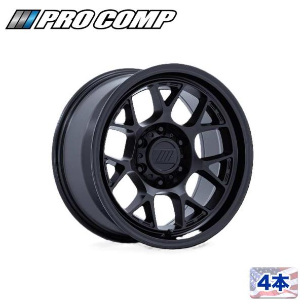 [PRO COMP 正規品] 17インチアルミホイール 4本 PA205 WRAITH 17×8.5...