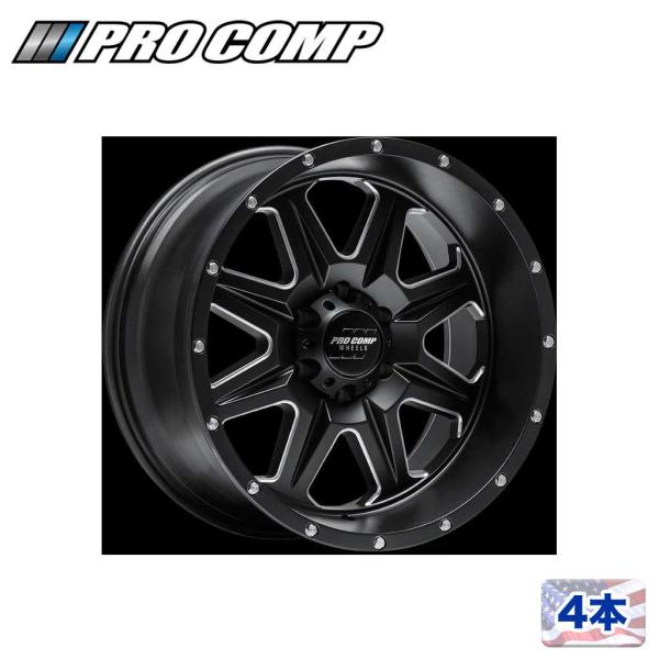 [PRO COMP 正規品] 17インチアルミホイール 4本 PA63 RECON 17×9J 6H...