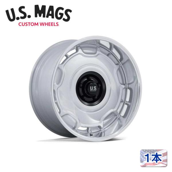 [US MAGS 正規品]22インチ アルミホイール 1本 UC146 ARLINGTON シルバー...