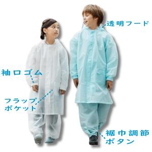 レインコート レインパンツ 雨具 上下セット ...の詳細画像3