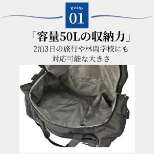 ボストンバッグ 大容量 キャプテンスタッグ シ...の詳細画像2