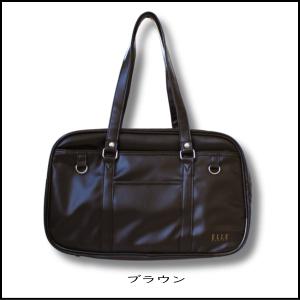 スクールバッグ ELLE エル 本革風 大きめ...の詳細画像2