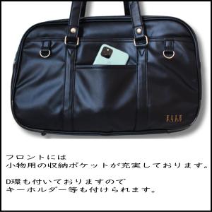 スクールバッグ ELLE エル 本革風 大きめ...の詳細画像3