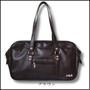 スクールバッグ FILA フィラ 本革風 大き...の詳細画像3