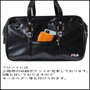 スクールバッグ FILA フィラ 本革風 大き...の詳細画像4