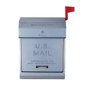 ART WORK STUDIO メールボックス2 U.S. Mail box 2 [ シルバー / TK-2078 ]｜domarushop