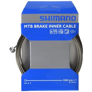 シマノ(SHIMANO) MTB ブレーキインナーケーブル ステンレス タンデム用 1.6mmx3500mm Y80Z35013｜domarushop