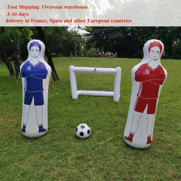 160cm サッカーインフレータブル ダミー マネキン人形 サッカートレーニング ゴールキーパー 空...