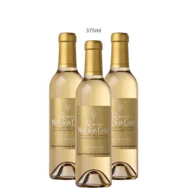 バロン・フィリップ・ド・ロスチャイルド ムートン・カデ・レゼルヴ・ソーテルヌ・デミ 375ml×3本...