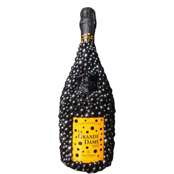 ヴーヴ クリコ ラ グラン ダム ブリュット 草間 彌生 コラボレーションボトル デコレーションボト...