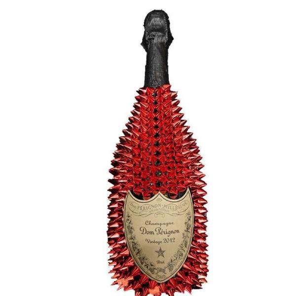 ドン ペリニヨン デコレーション ボトル レッドメタル 750ml×１本 [フランス シャンパーニュ...