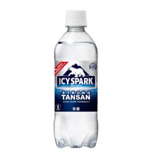 アイシースパーク フロム カナダドライ PET 500ml 2ケース （48本）セット［割り材 無糖 強炭酸水］