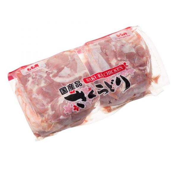 さくらどり 国産 鶏 もも肉 2.4kg［冷蔵 コストコ 人気 定番商品 コスパ］