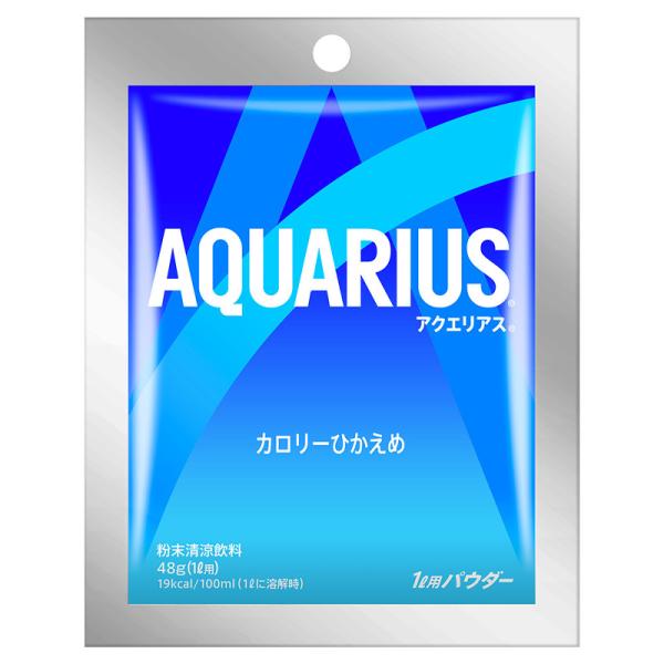 アクエリアス パウダーバッグ 48g(1L用)　30袋セット ［ギフト包装・のし不可 領収書同梱不可...