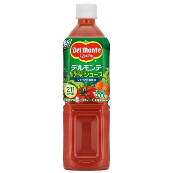 デルモンテ 野菜ジュース 900mlPET 2ケース24本