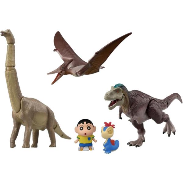 アニア 映画 クレヨンしんちゃん オラたちの恐竜日記 すごいゾ! 恐竜対決セット おもちゃ こども ...
