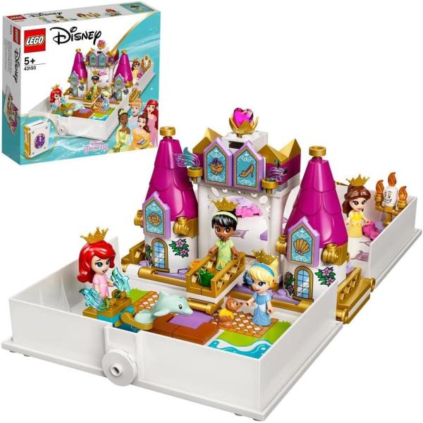 レゴ LEGO ディズニープリンセス アリエル、ベル、シンデレラ、ティアナのプリンセスブック 431...