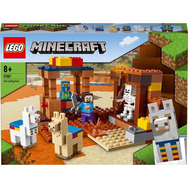 レゴ LEGO おもちゃ マインクラフト 村人の交易所 男の子 女の子 マイクラ Minecraft...