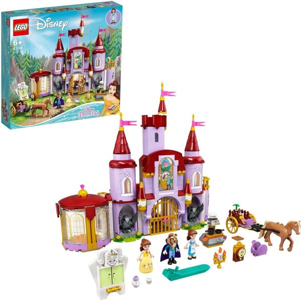 レゴ LEGO ディズニープリンセス ベルと野獣のお城 クリスマスギフト クリスマス 43196 お...