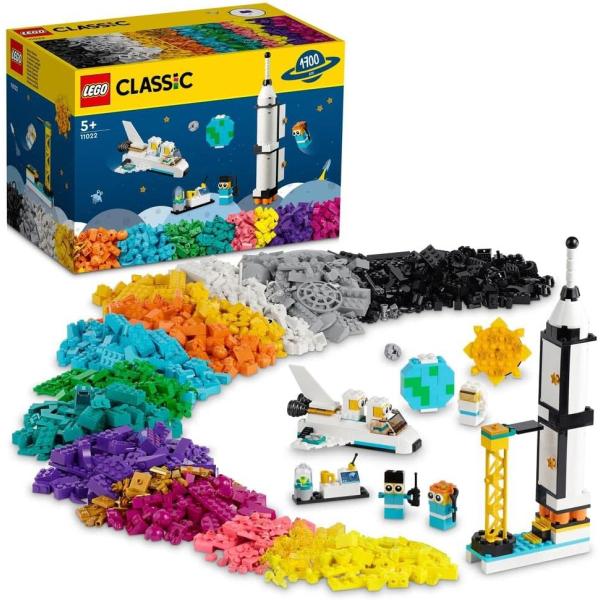 レゴ クラシック アイディアパーツ スペースミッション 11022　LEGO CLASSIC ブロッ...
