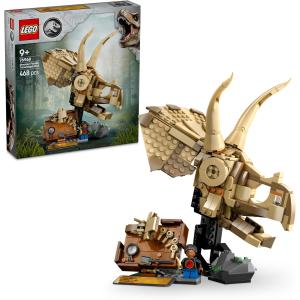 ✨大迫力✨ トリケラトプス　恐竜の化石 レプリカ ジュラシックワールド レゴ (LEGO) ジュラシック・ワールド 恐竜の化石：トリケラトプスの