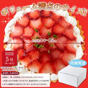 ストロベリータルト 5号 直径14cm〜15c...の詳細画像4