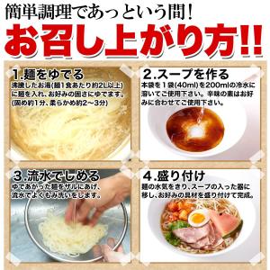 盛岡冷麺 4食(100g×4袋) スープ付き ...の詳細画像5