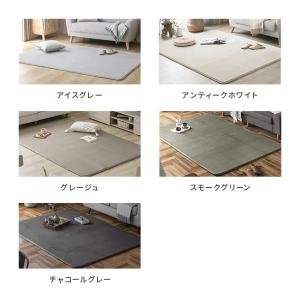 本日P+4% 低反発ラグ 200×200 北欧...の詳細画像3