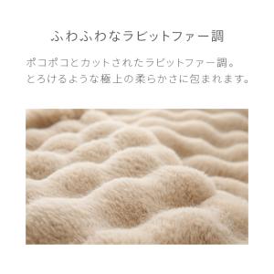 毛布 2枚合わせ シングル もこもこ毛布 ふわ...の詳細画像5