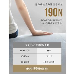 本日P+5% マットレス 超極厚 20cm ウ...の詳細画像5