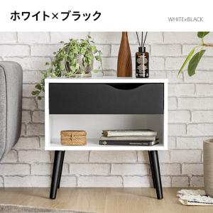 サイドテーブル ナイトテーブル 収納 引き出し...の詳細画像2