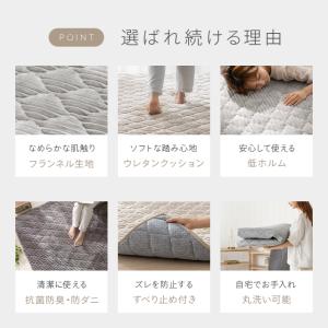 ラグ カーペット 洗える ラグマット 190×...の詳細画像1